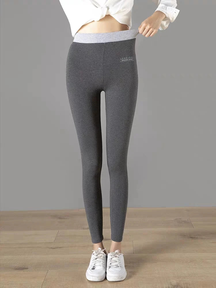 Spring and autumn new style multicolor high waist tight-fitting stretch leggings plus size casual cotton leggings