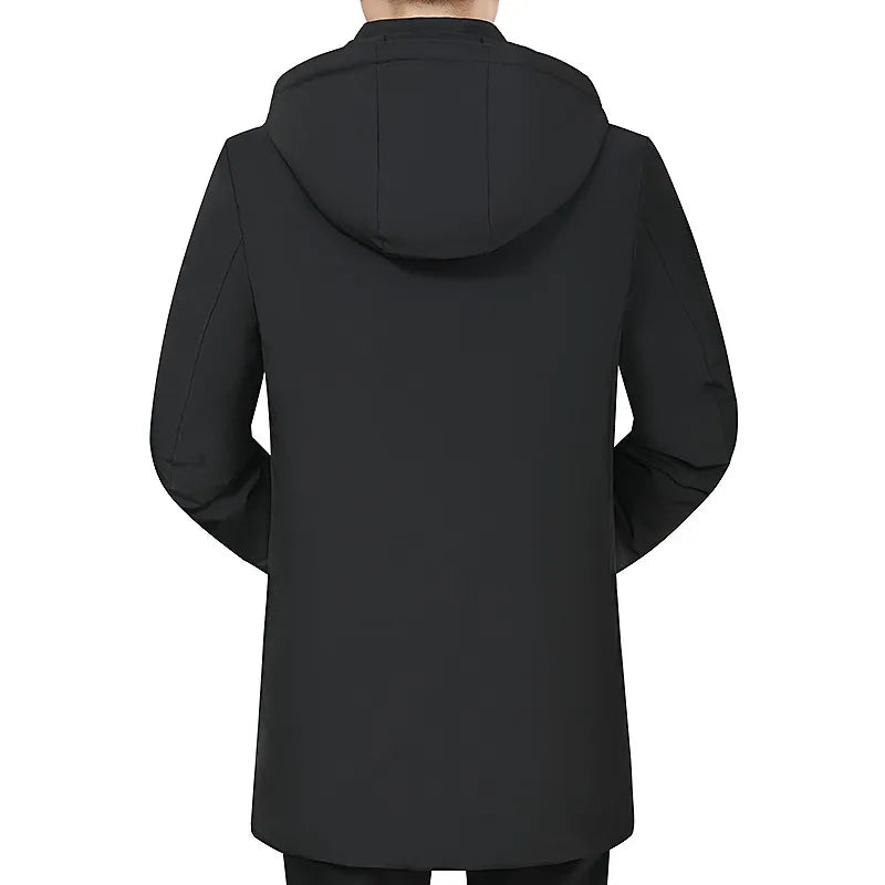 Winter Parka Men New Casual Thicken Cotton Jacket Hooded Outwear Windproof Warm Coat Hooded Plus Size 5XL