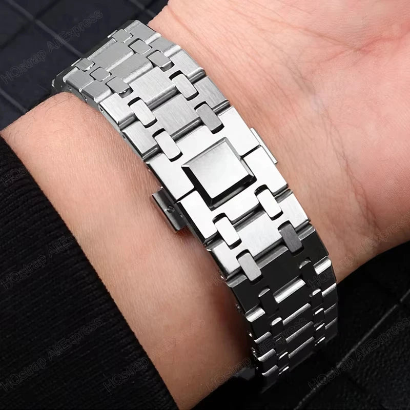 Stainless Steel Watchband for Amazfit T-REX 3 Smart Watch Luxury Metal Strap for Huami Amzafti T rex 3 Bracelet t-rex3 Wristband
