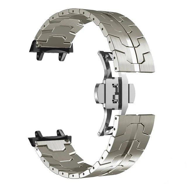 For Amazfit T-REX 3 Smart Watch Strap Metal Stainless Steel Adjustable Band Bracelet Luxurious Belt For Huami Amazfit t rex 3
