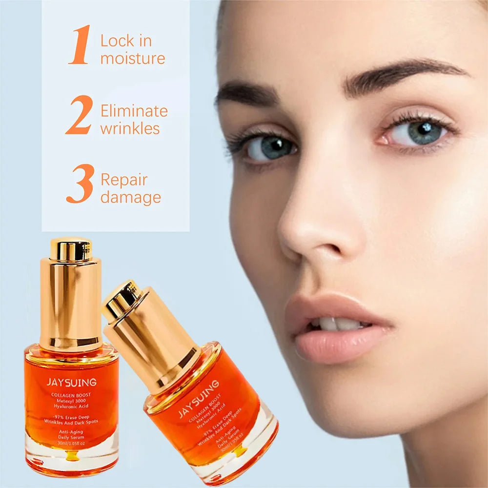 Retinol Wrinkle Remover Face Serum Instant Firming Lifting Anti-Aging Liquid Fade Fine Lines Whitening Korean Skin Care Products
