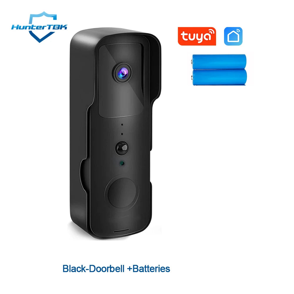 1080P WIFI Video Doorbell Tuya Smart Home Door Bell Wireless Security Camera Doorbell SmartLife APP PIR Motion Detection