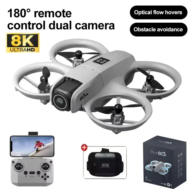NEW Original GT3 Drone 8K WIFI GPS Professional HD Aerial Photography Remote Control Aircraft HD Dual Camera Quadcopter Toys UAV