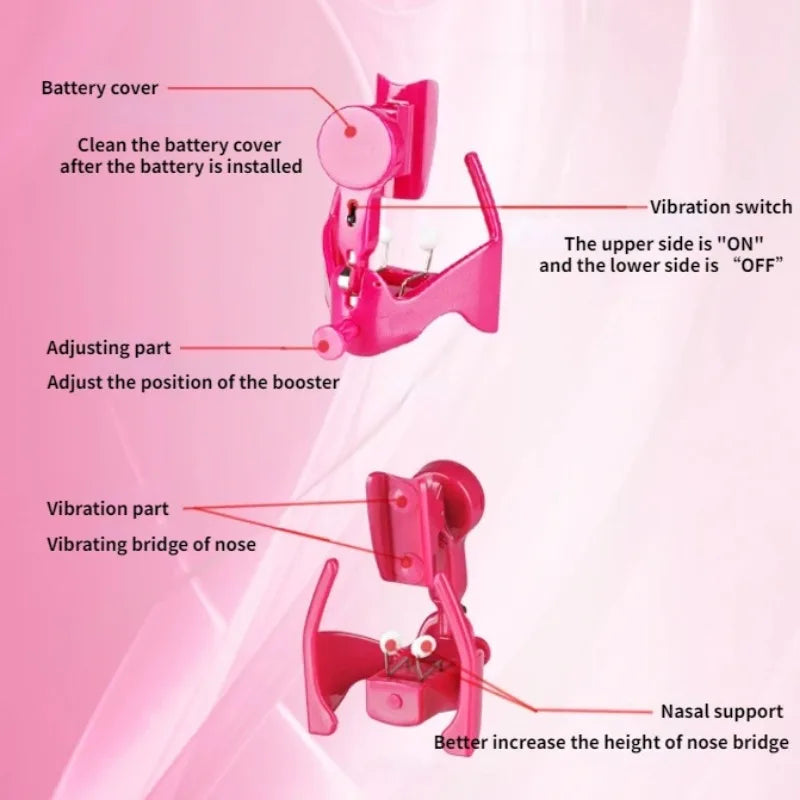 Nose Corrector Facial Nose Up Lifting Shaping Bridge Straightening Beauty Slimmer Device Soft Silicone Orthotic Nose Slimmer