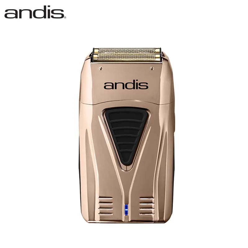 Original Andis Profoil Lithium Plus 17205 Barber Hair Cleaning Electric Shaver For Men Beard Stubble Razor Bald Shaving Machine