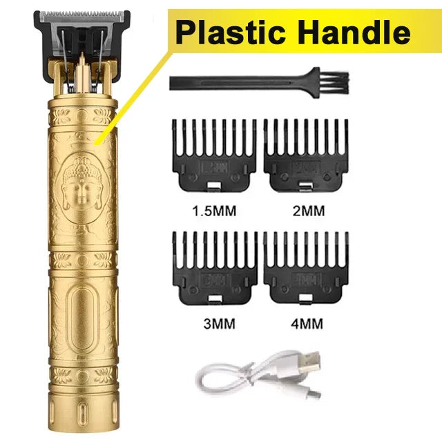Electric Rechargeable Hair Shaver T9 Vintage Hair Cutting Machine Hair Trimmer Hair Clipper for Men Hair Clipper Beard Shave
