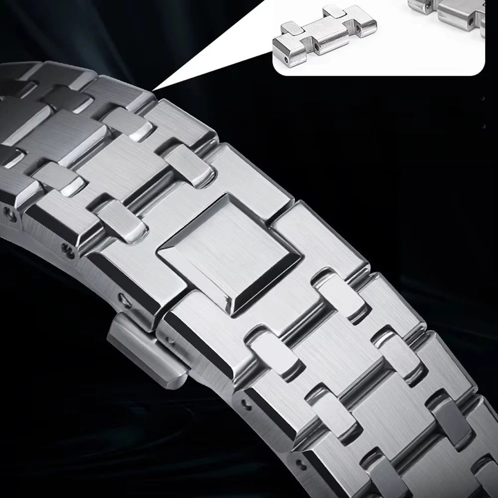 Stainless Steel Watchband for Amazfit T-REX 3 Smart Watch Luxury Metal Strap for Huami Amzafti T rex 3 Bracelet t-rex3 Wristband