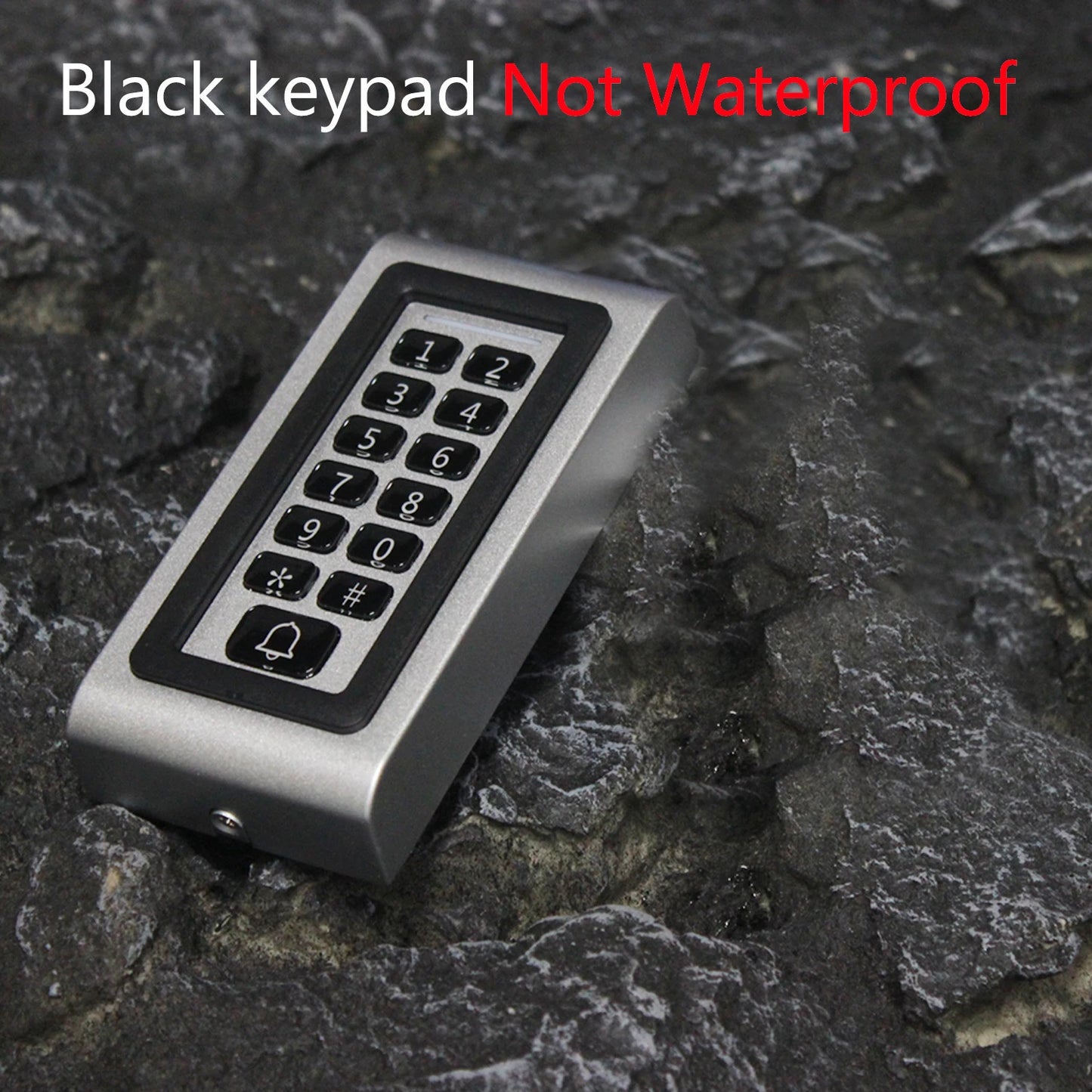 Backlight Metal Keypad Wiegand RFID Card Reader 125khz Access Control System Proximity Card Standalone 2000 User Door Lock