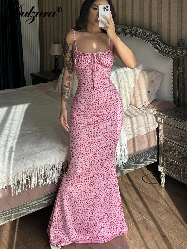 Dulzura Women Elegant Evening Streetwear Vacation Bodycon Long Dress 2024 Summer Clothes Wholesale Items For Business D248395G