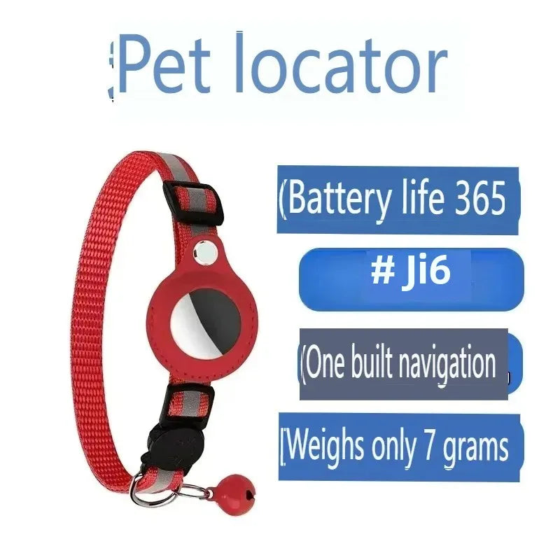 GPS Tracker for Dogs & Cats Worldwide Real-Time Tracking Collar Waterproof Anti-Lost Device , iOS/Android APP, Geo-Fence Alerts