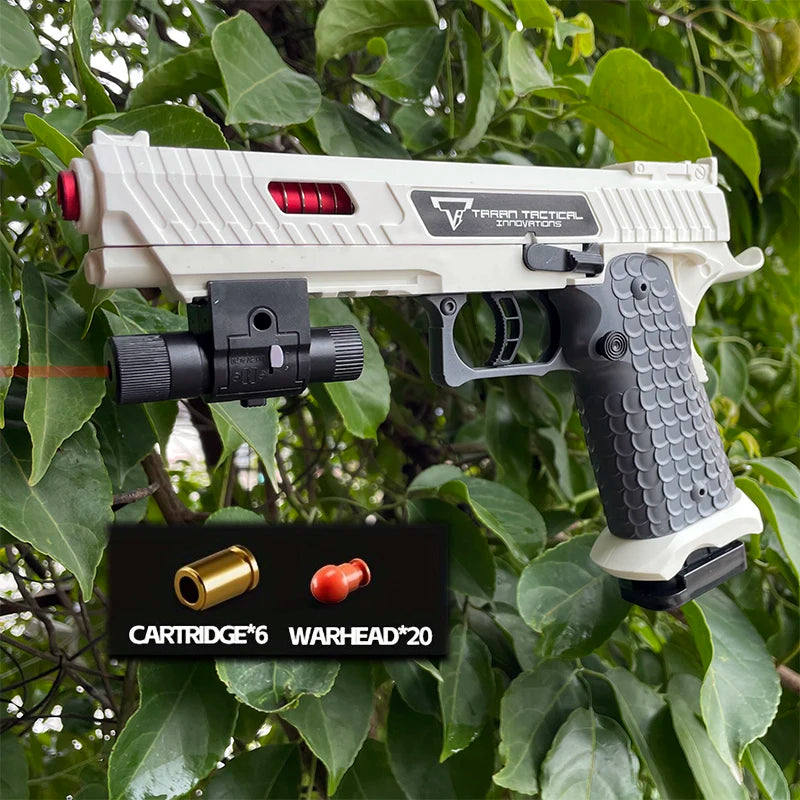 m92 2011 Blowback Shell throwing Empty hanging Continuous shooting Soft Bullet Launcher Toy Gun