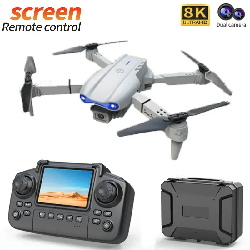 E99 Pro Drone Screen remote control Quadcopter Remote Four Axis Aircraft 8K HD Photography UAV Altitude Fixation Helicopter Toy