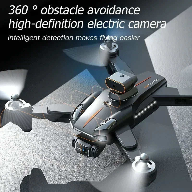 NEW P11 Pro Max 8K HD RC Drone 5G GPS Professional Dual-Camera Intelligent Obstacle Avoidance Electric Modulation Quadcopter Toy