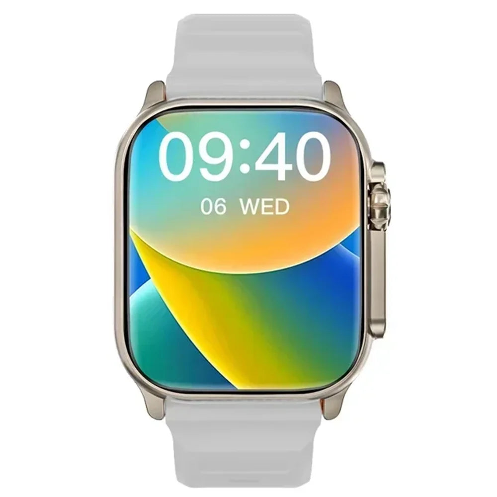 LAXASFIT New Watch T800 U2 Smart Watch 2025 Mens Womens Tracking Bluetooth Talk BT Music Wireless Charging Smart Watch