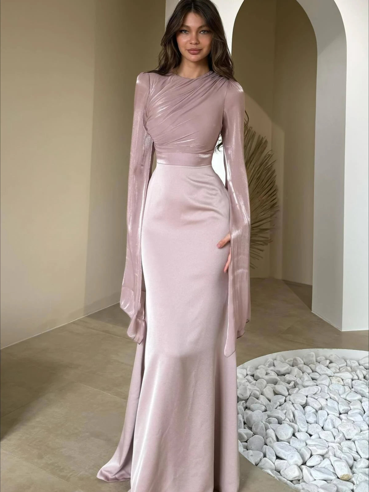 Arab Muslim Abaya for Women Elegant Long Dress Abayas Morocco Kaftan Summer Split Sleeve Maxi Party Vestidos Ramadan Gown 2023