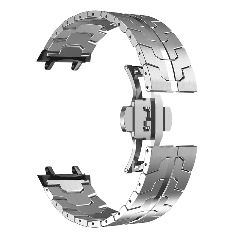 For Amazfit T-REX 3 Smart Watch Strap Metal Stainless Steel Adjustable Band Bracelet Luxurious Belt For Huami Amazfit t rex 3