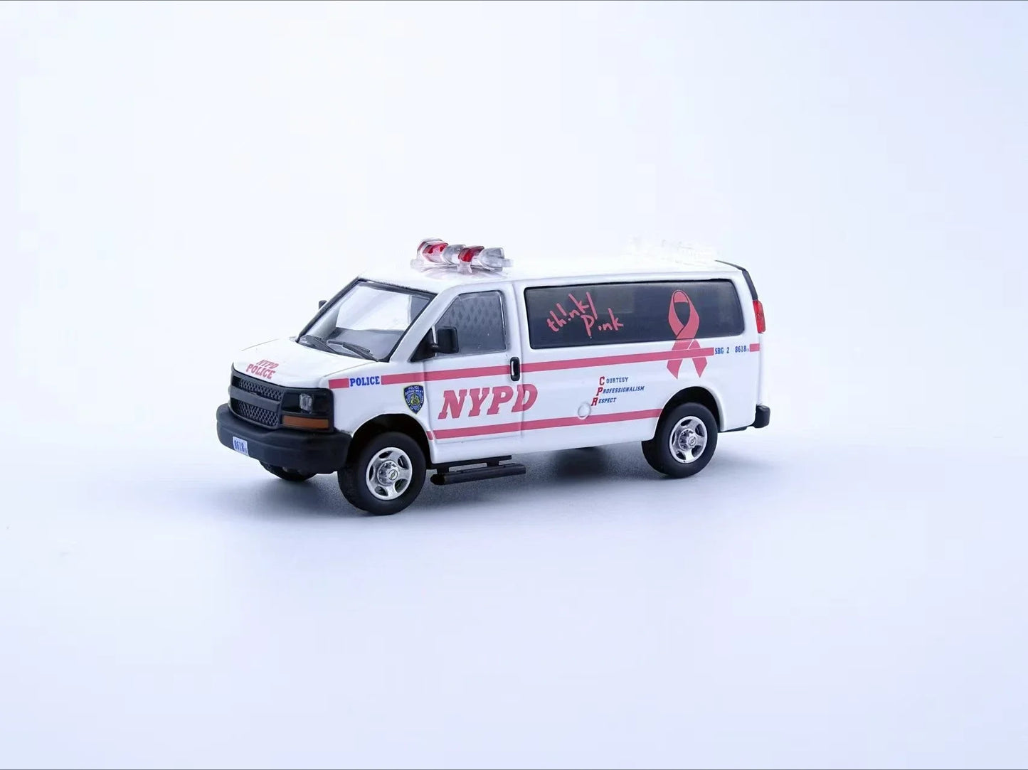 596 model 1:64 van alloy car model