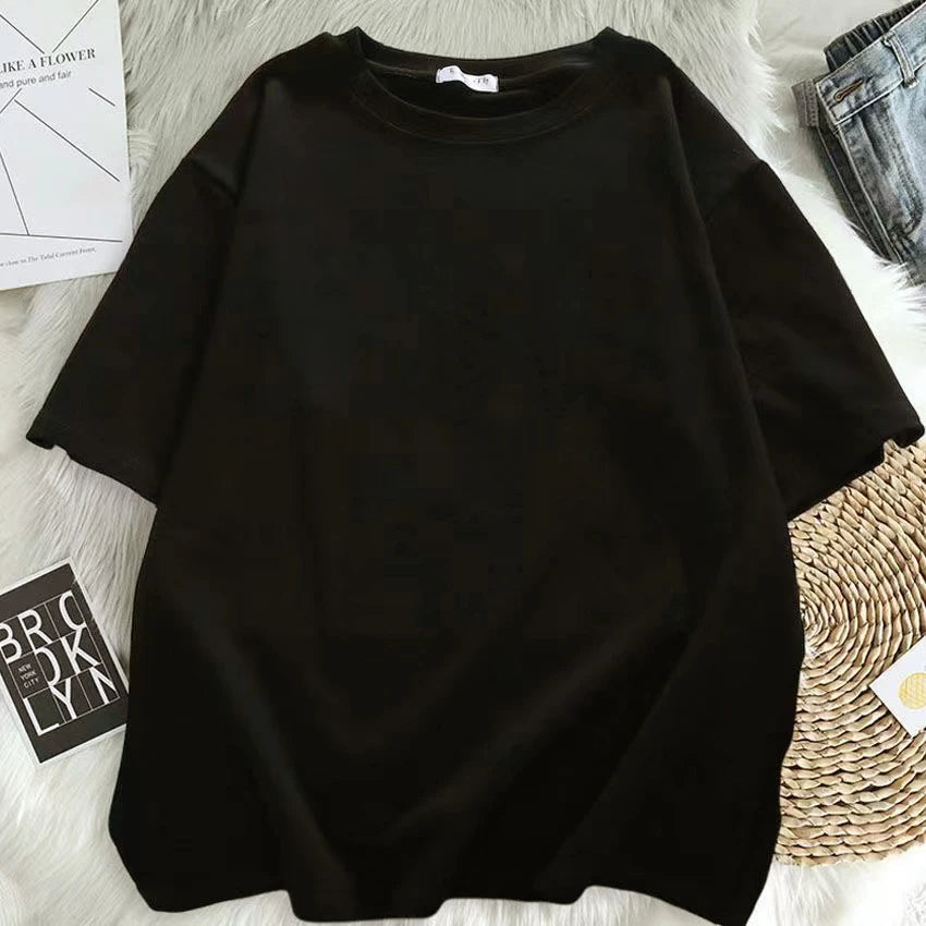 Oversized T Shirts When 1968 The New York Is Young Woman Tshirts Oversize Daily Tshirts Creativity Streettshirt Clothes Y2K Tops