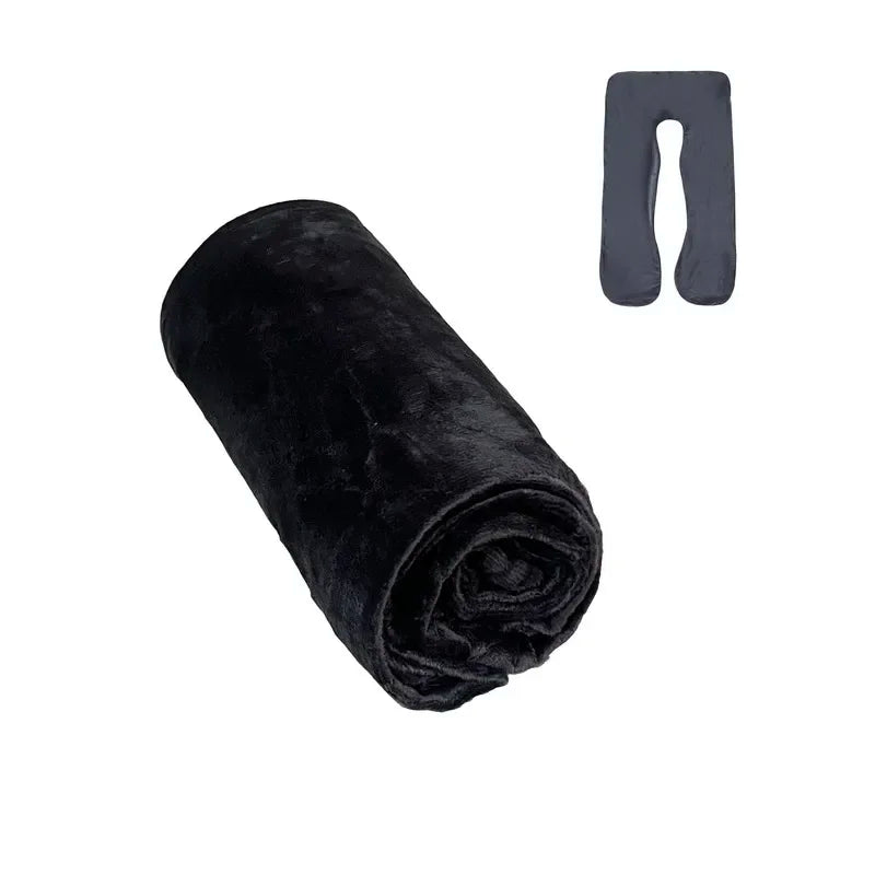 3kg 6.6lb U Pregnancy Pillow for Pregnant Women Sleep Nursing Maternity Full Body Support for Back Belly Hip Leg Removable Cover