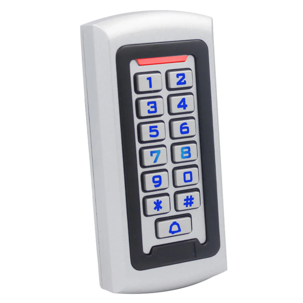 Backlight Metal Keypad Wiegand RFID Card Reader 125khz Access Control System Proximity Card Standalone 2000 User Door Lock