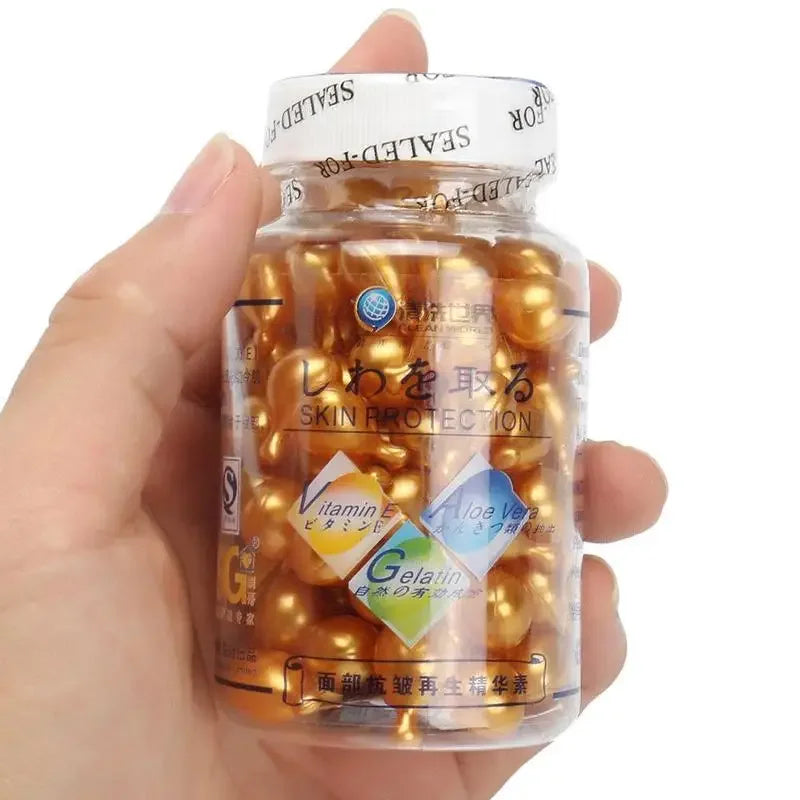Face Care 90Pcs Vitamin E Extract Face Cream Anti Wrinkle Whitening Cream Anti Aging Moisturizing Wrinkle Remove