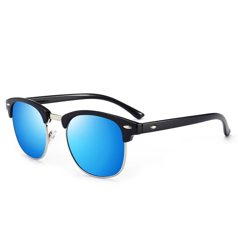Trend Polarized Sunglasses Men Women Sun Glasses Women Semi Rimless Classic Men Sunglasses UV400 Protection 3016