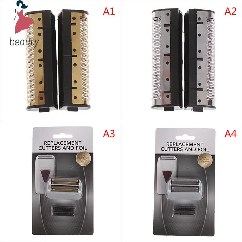 Professional Hair Clipper Replacement 3D Intelligent Floating Shaving Blades Shaver Head Sets For Andis Gold/Sliver