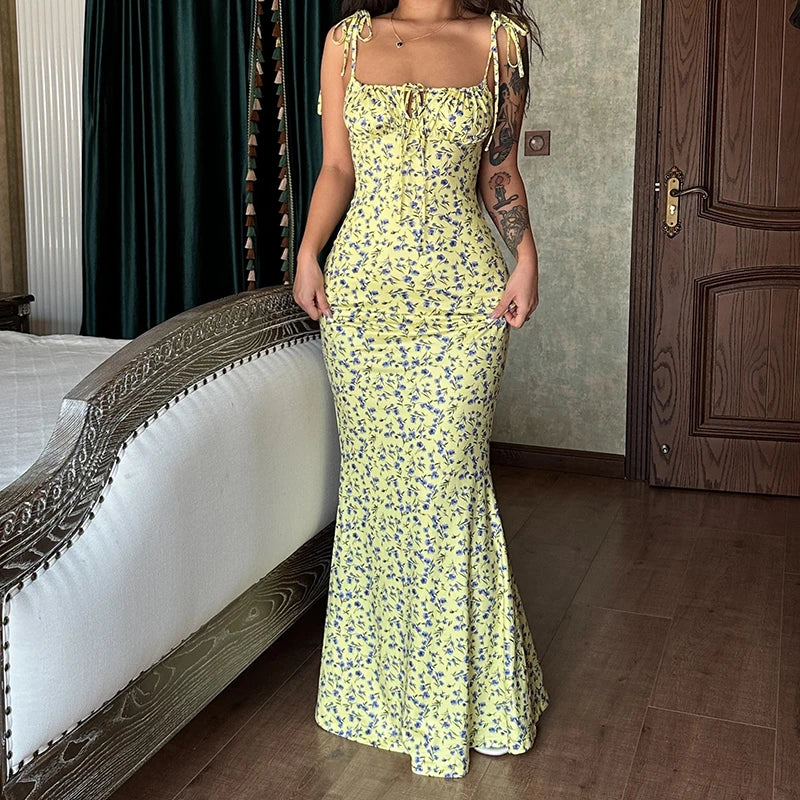 Dulzura Women Elegant Evening Streetwear Vacation Bodycon Long Dress 2024 Summer Clothes Wholesale Items For Business D248395G