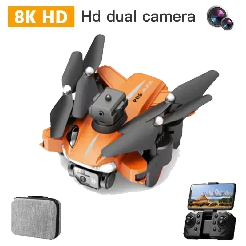 NEW P11 Pro Max 8K HD RC Drone 5G GPS Professional Dual-Camera Intelligent Obstacle Avoidance Electric Modulation Quadcopter Toy