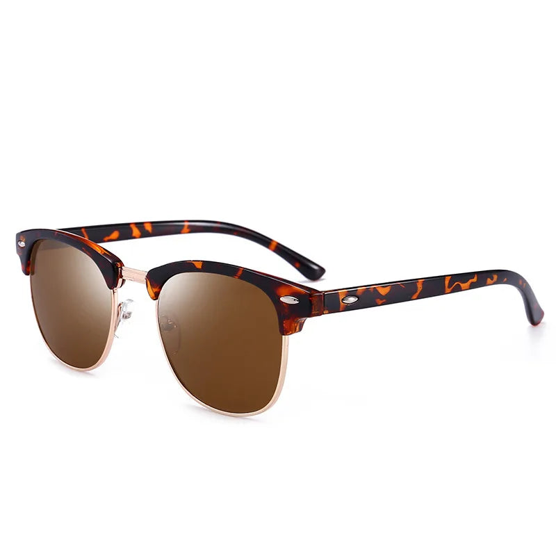 Trend Polarized Sunglasses Men Women Sun Glasses Women Semi Rimless Classic Men Sunglasses UV400 Protection 3016