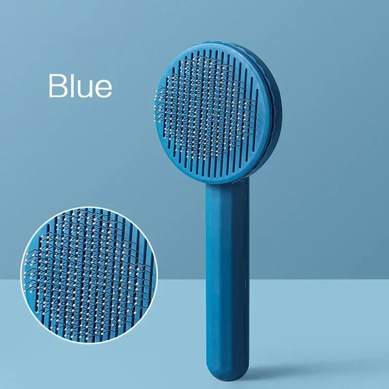 JJYY Dog Hair Remover Brush Cat Dog Grooming Comb Long Hair Pet Cleaning Bath Brush
