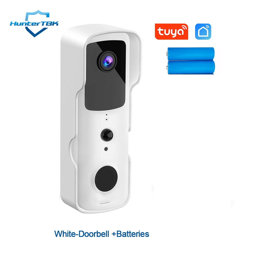1080P WIFI Video Doorbell Tuya Smart Home Door Bell Wireless Security Camera Doorbell SmartLife APP PIR Motion Detection