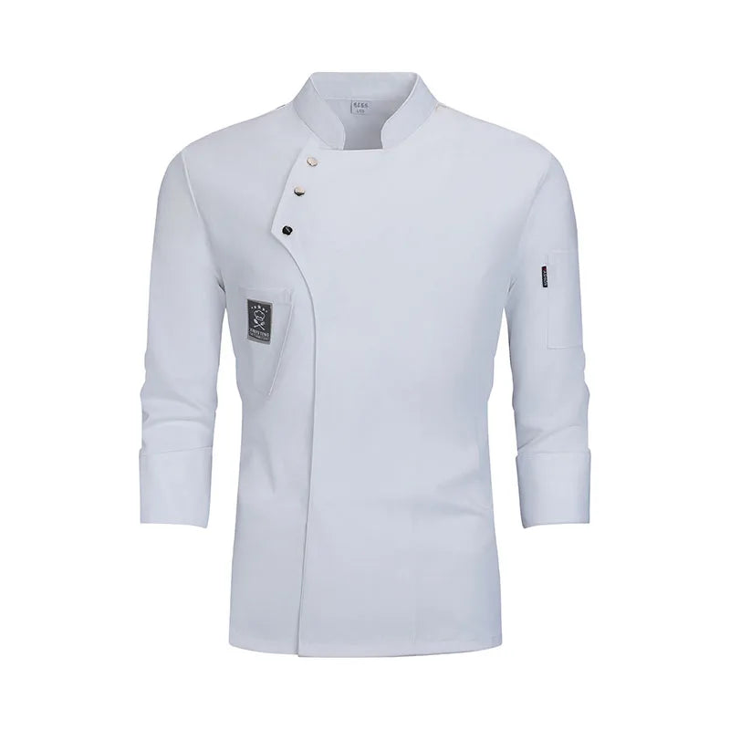 Food service Kitchen Cooking Costume Pizzaiolo Chef Uniform Restaurant Cook Jackets Bakery Cafe Waiter Waitress Working Clothes