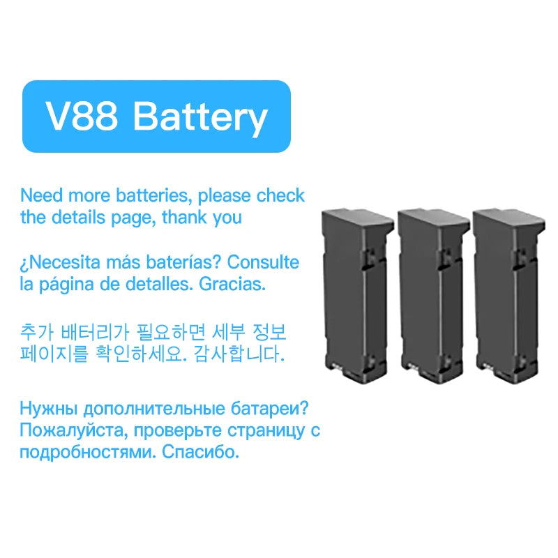 For Xiaomi V88 Drone 8K 5G GPS Professional HD Aerial Photography Remote Control Aircraft HD Dual Camera Quadcopter 4k drone