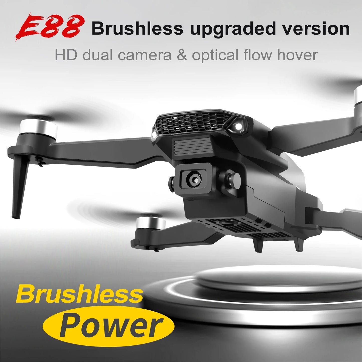 New 2024 E88 EVO Upgrade UAV More Powerful Brushless Motor 4K Professional HD Camera Our Motors are More Durable than Others