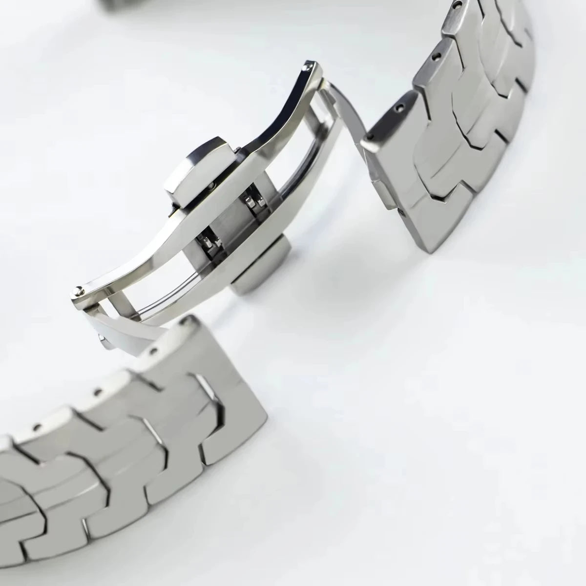 For Amazfit T-REX 3 Smart Watch Strap Metal Stainless Steel Adjustable Band Bracelet Luxurious Belt For Huami Amazfit t rex 3