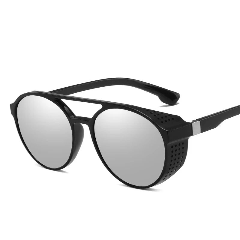 Steampunk Sunglasses Women Men Vintage Glasses Round Glasses Steam Punk Retro Fashion Sun Glasses Oculus de sol