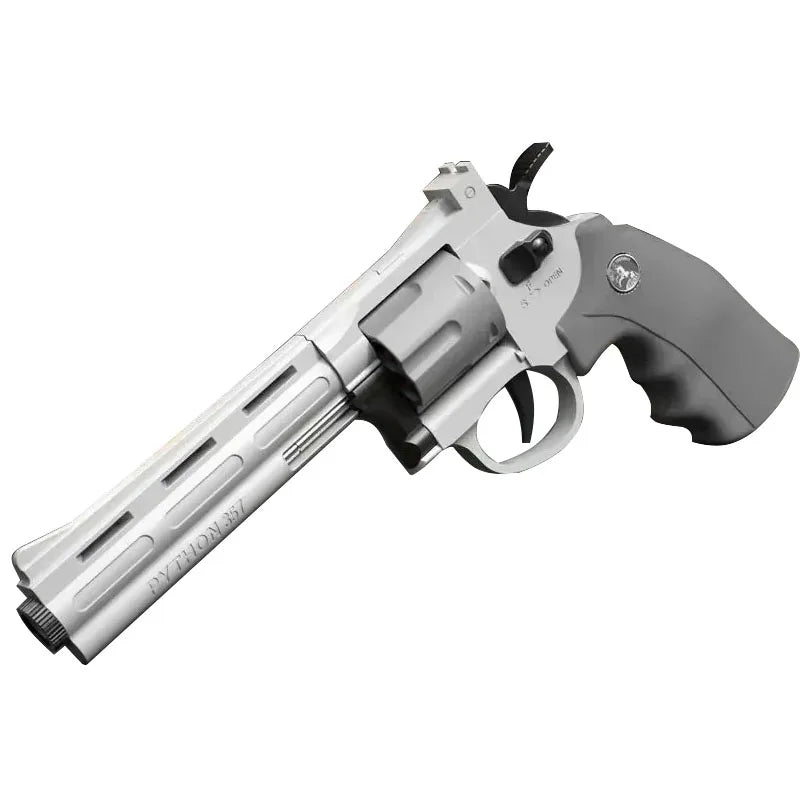 Magnum Zp-5 357 Long Alloy Revolver Soft Bullet Can Be Fired Pistol Boy Simulation Toy Pistol Children's gifts