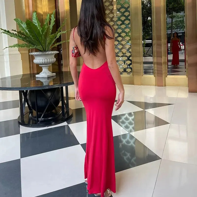 Dulzura Women Party Club Evening Streetwear Birthday Bodycon Long Dress 2025 Summer Clothes Wholesale Items For Business D321165