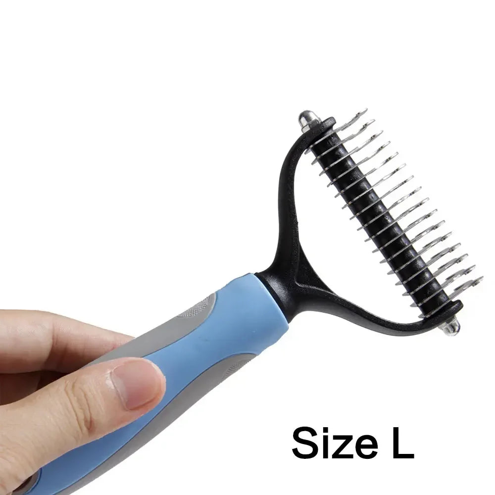 JJYY Dog Hair Remover Brush Cat Dog Grooming Comb Long Hair Pet Cleaning Bath Brush