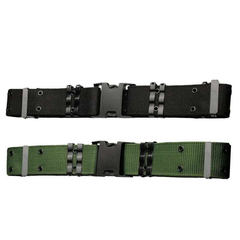 Multi Functional Fashionable DesignTactics Belt Men's Outdoor Training Outer Waist Belt Men Women Sports Wide Canvas Waist Belt