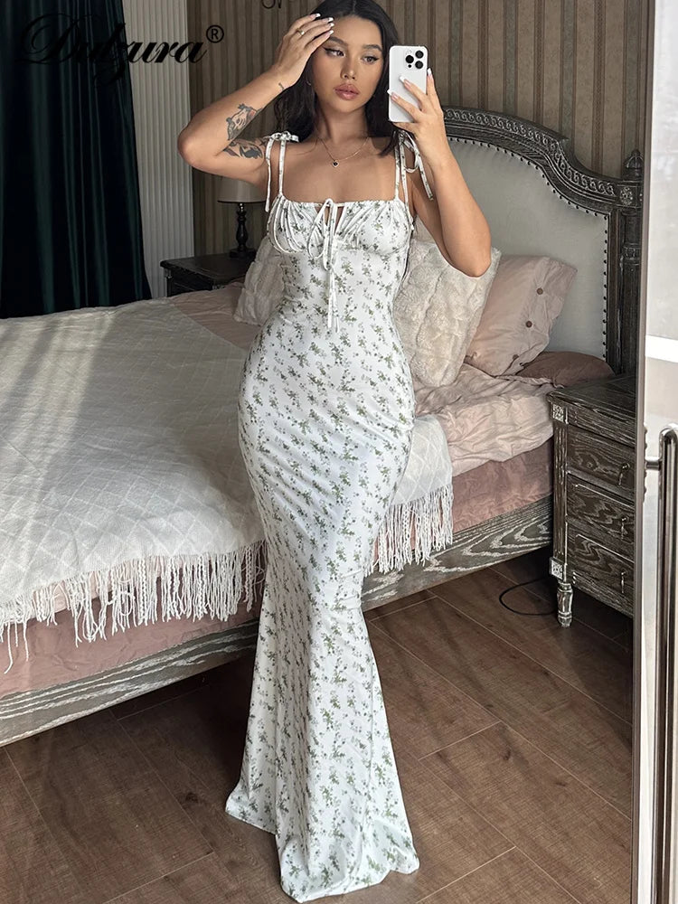 Dulzura Women Elegant Evening Streetwear Vacation Bodycon Long Dress 2024 Summer Clothes Wholesale Items For Business D248395G
