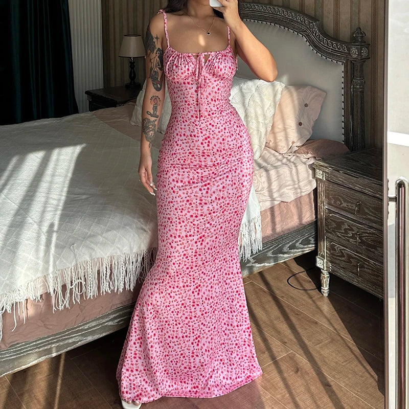 Dulzura Women Elegant Evening Streetwear Vacation Bodycon Long Dress 2024 Summer Clothes Wholesale Items For Business D248395G