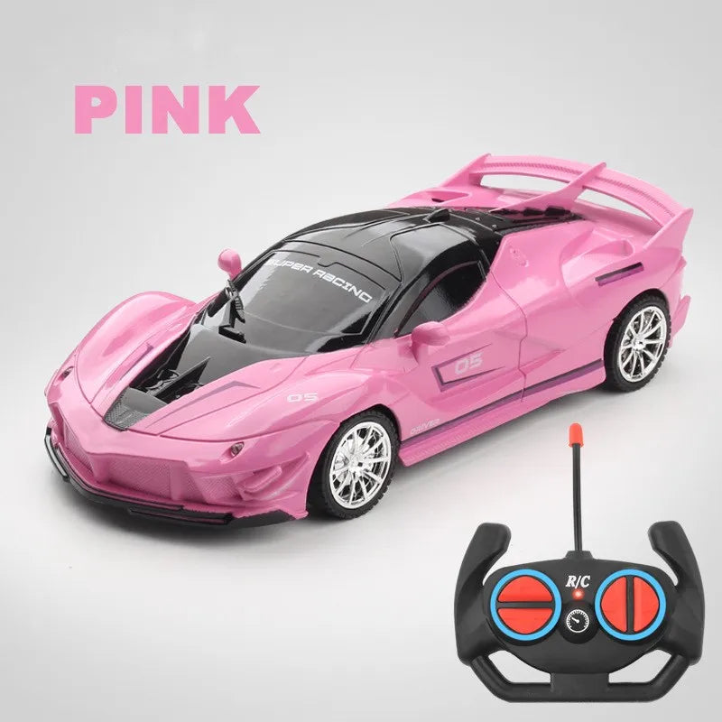 Newest High-speed Remote Control Car with Light Drift Racing Supercar Four-wheel Drive Toy Electric Model Remote Control Car
