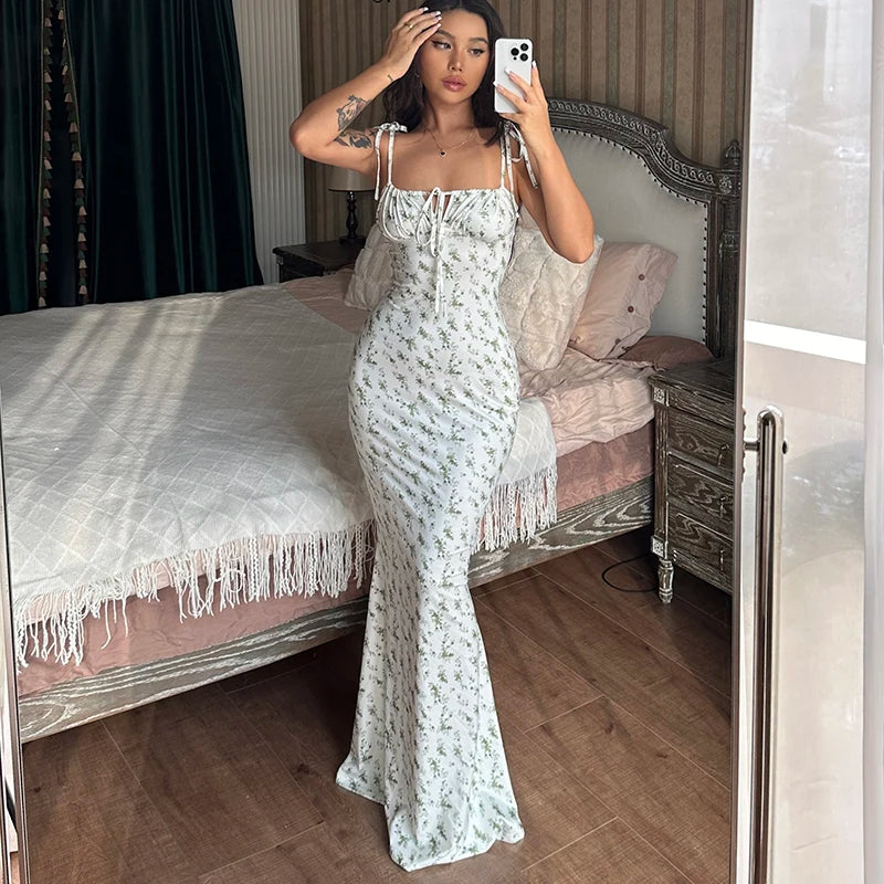 Dulzura Women Elegant Evening Streetwear Vacation Bodycon Long Dress 2024 Summer Clothes Wholesale Items For Business D248395G