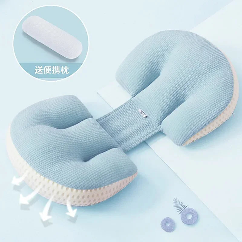 Pregnant Women's Waist Pillow Multifunctional Abdominal Support and Protection Side Sleep U-shaped Cushion Pregnant Pillow