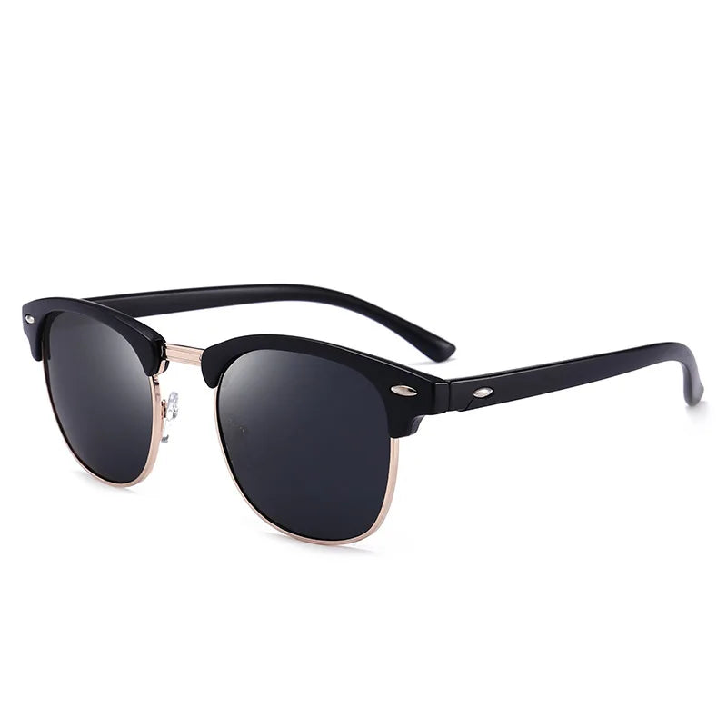 Trend Polarized Sunglasses Men Women Sun Glasses Women Semi Rimless Classic Men Sunglasses UV400 Protection 3016
