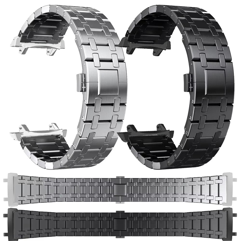 Stainless Steel Watchband for Amazfit T-REX 3 Smart Watch Luxury Metal Strap for Huami Amzafti T rex 3 Bracelet t-rex3 Wristband