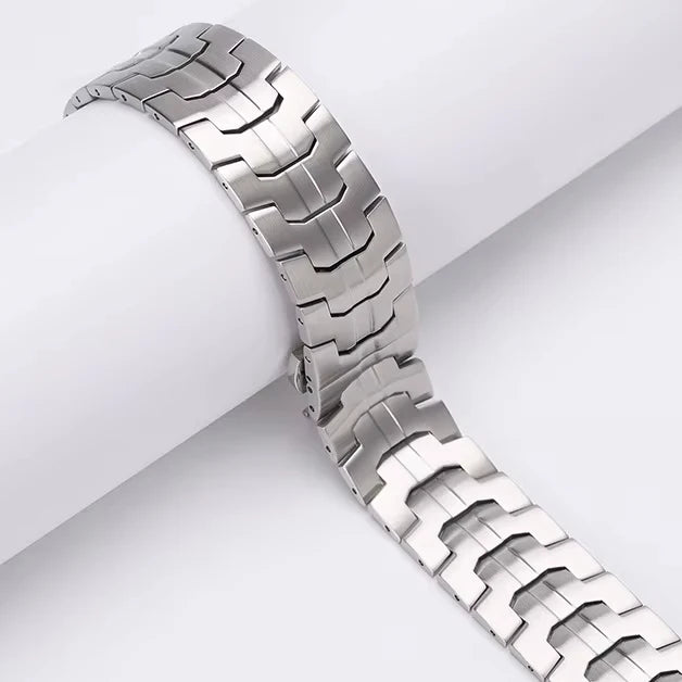 For Amazfit T-REX 3 Smart Watch Strap Metal Stainless Steel Adjustable Band Bracelet Luxurious Belt For Huami Amazfit t rex 3
