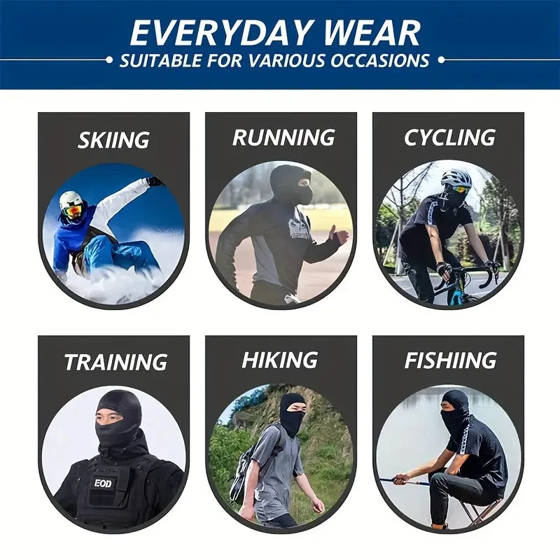 360 Degree Lightweight Cooling Hood Sun Protection Shroud Mask,  for Outdoor Activities, Fishing, Surfing, Swimming,